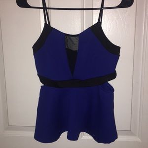 Peplum top